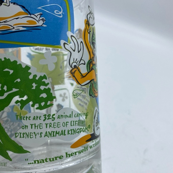 McDonald's Disney Pixar 100 Years of Magic Glass Nature Herself Writes The Most - Picture 5 of 8